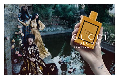 poster pubblicità profumo bloom di gucci|Il giardino dei sogni .